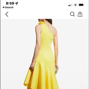 It’s new, perfect for everything, it’s asymmetric mermaid one-shoulder dress.